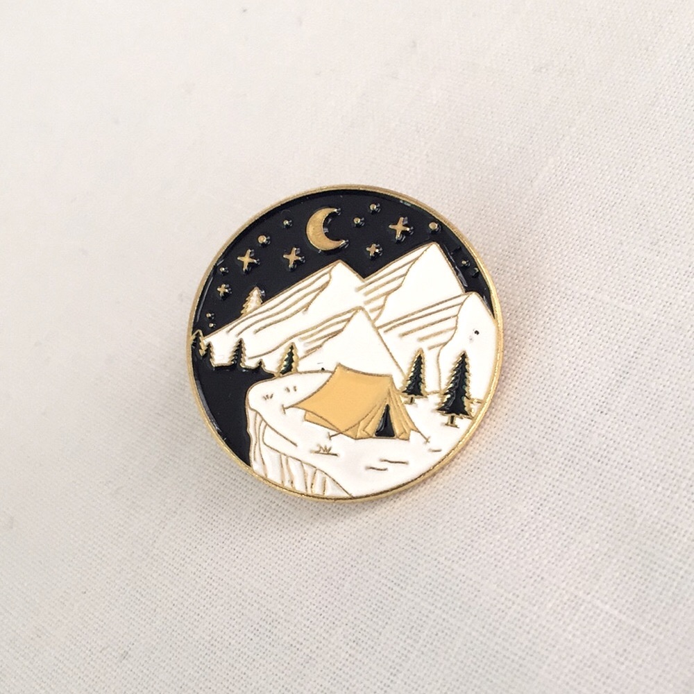 🍏50% OFF/3+...Camping/Adventure/Explore Pin